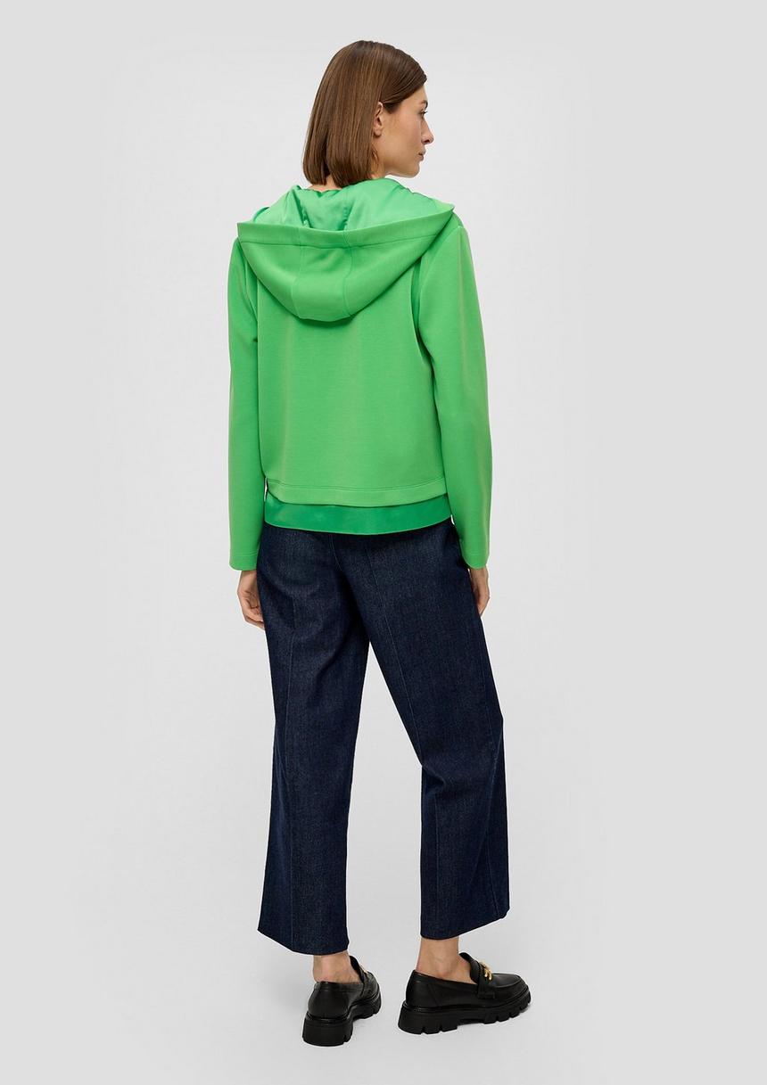 S.Oliver Scuba-Sweatshirt Mit Kapuze