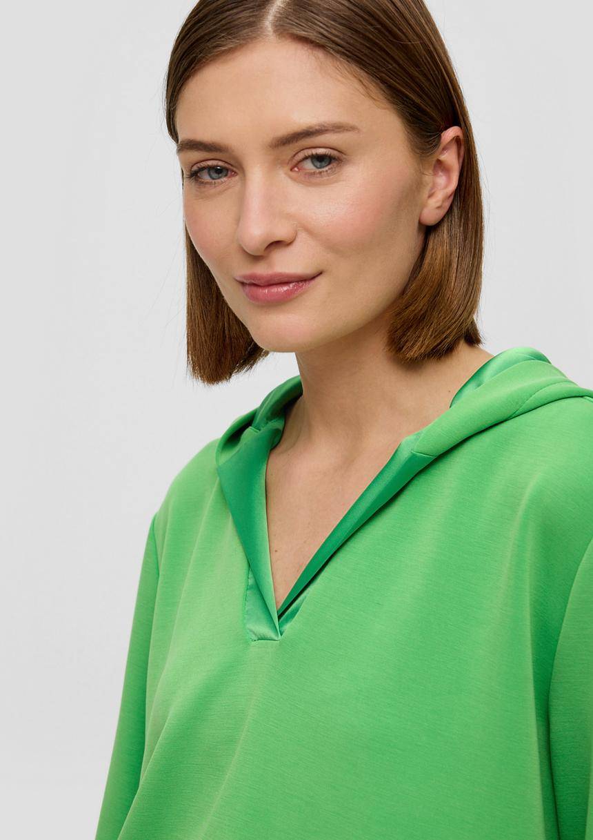 S.Oliver Scuba-Sweatshirt Mit Kapuze