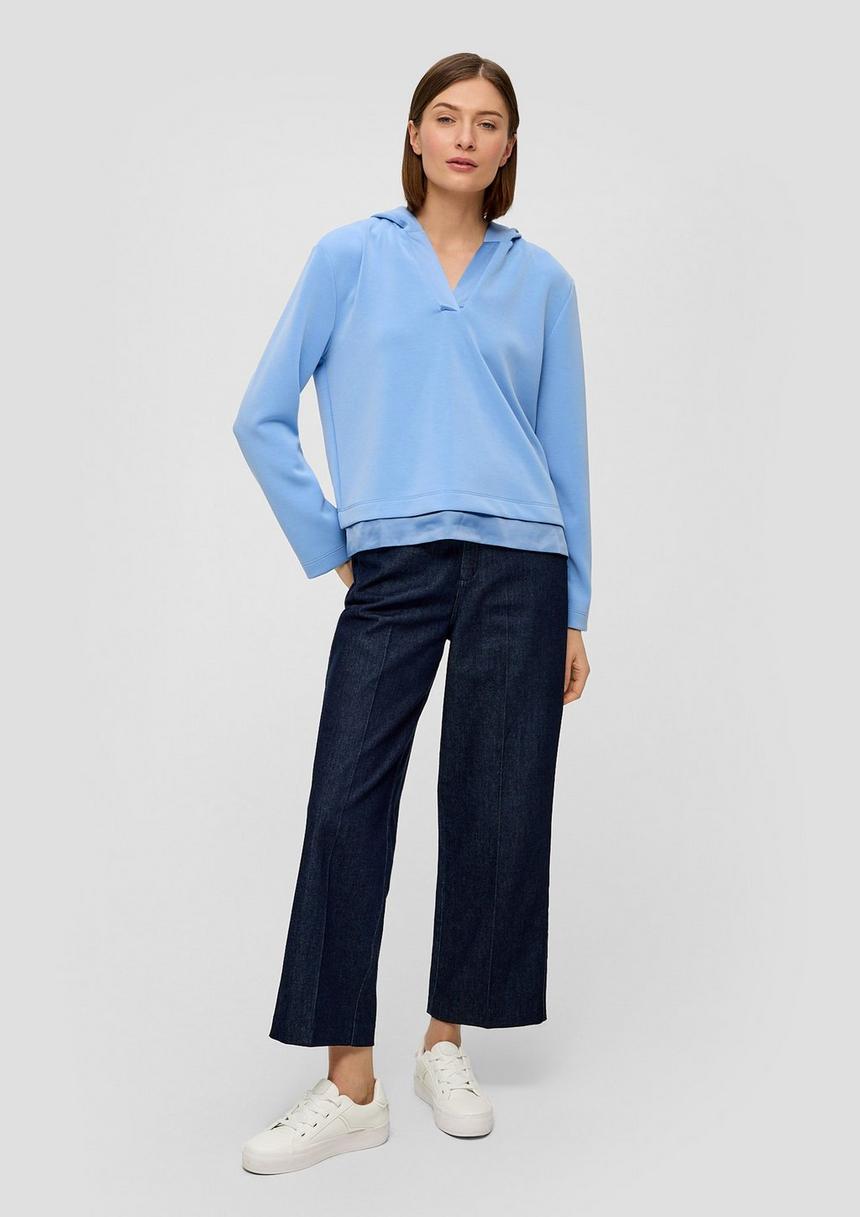 S.Oliver Scuba-Sweatshirt Mit Kapuze