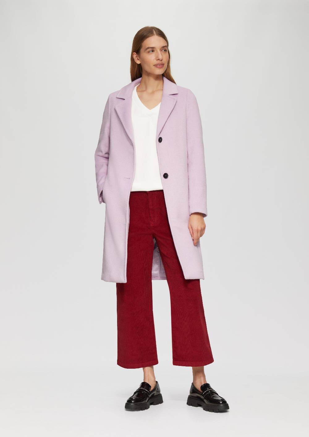 S.Oliver Scuba-Sweatshirt Mit V-Ausschnitt