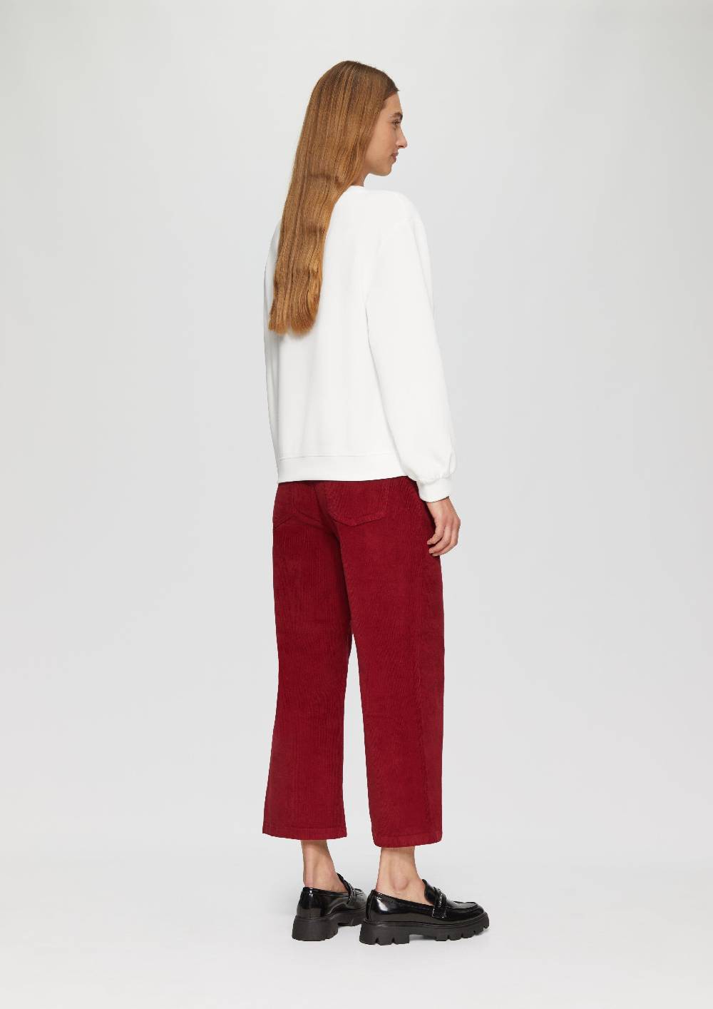 S.Oliver Scuba-Sweatshirt Mit V-Ausschnitt