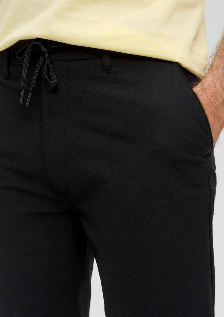 S.Oliver Seersucker-Shorts Im Relaxed Fit