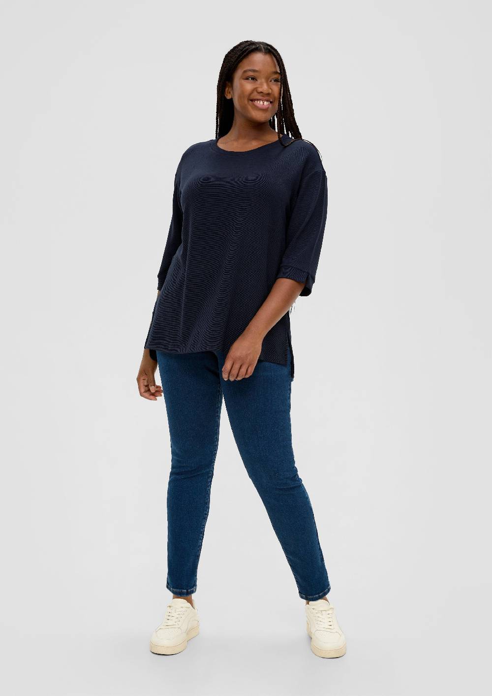 S.Oliver Shirt Aus Viskosestretch