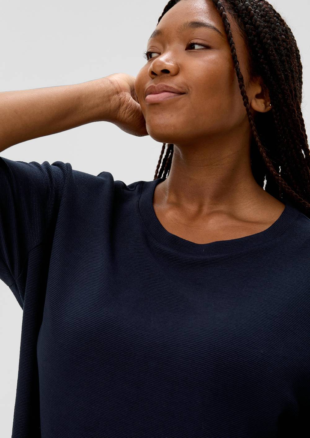 S.Oliver Shirt Aus Viskosestretch