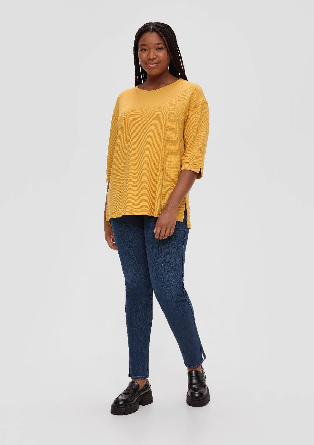 S.Oliver Shirt Aus Viskosestretch