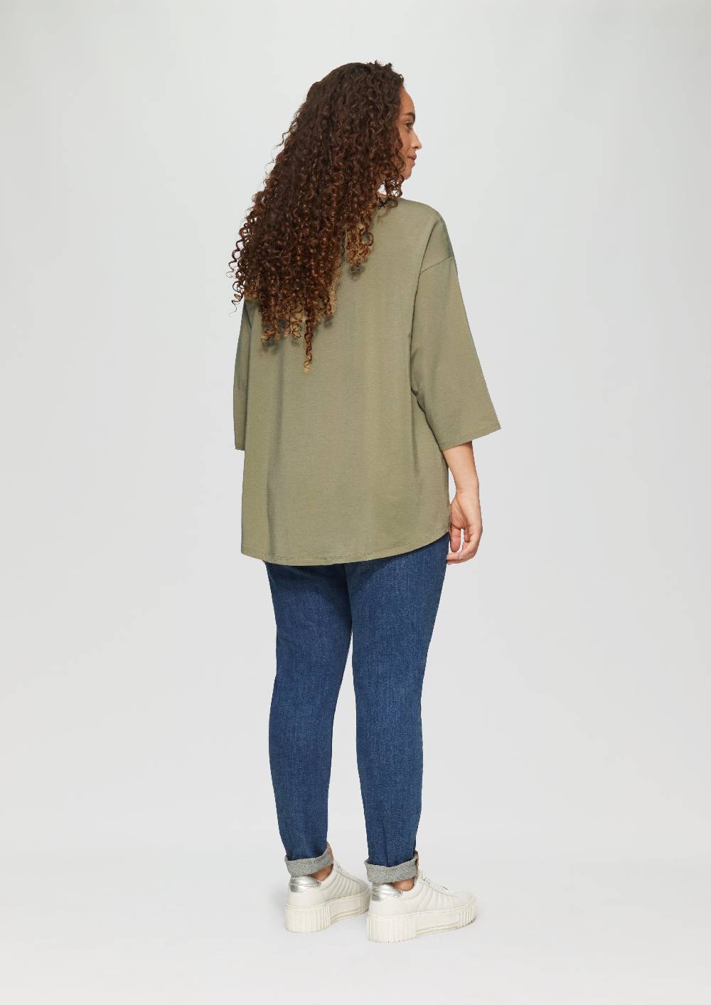 S.Oliver Shirt Im Fabricmix Und Loose Fit