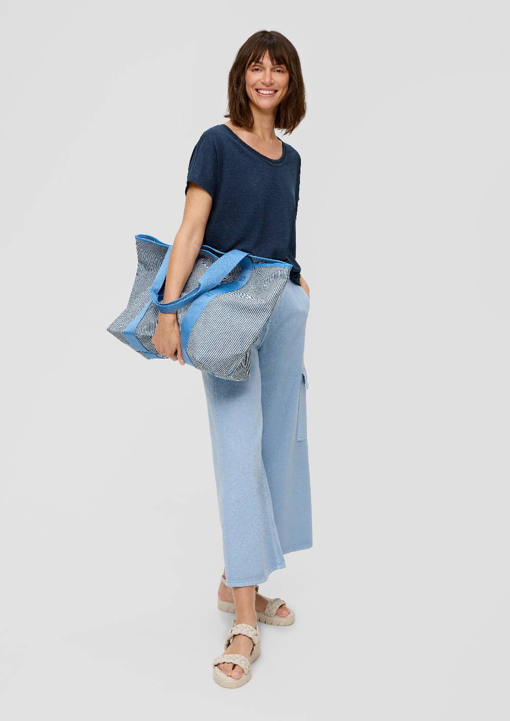 S.Oliver Shirt Im Relaxed Fit Mit Stickerei