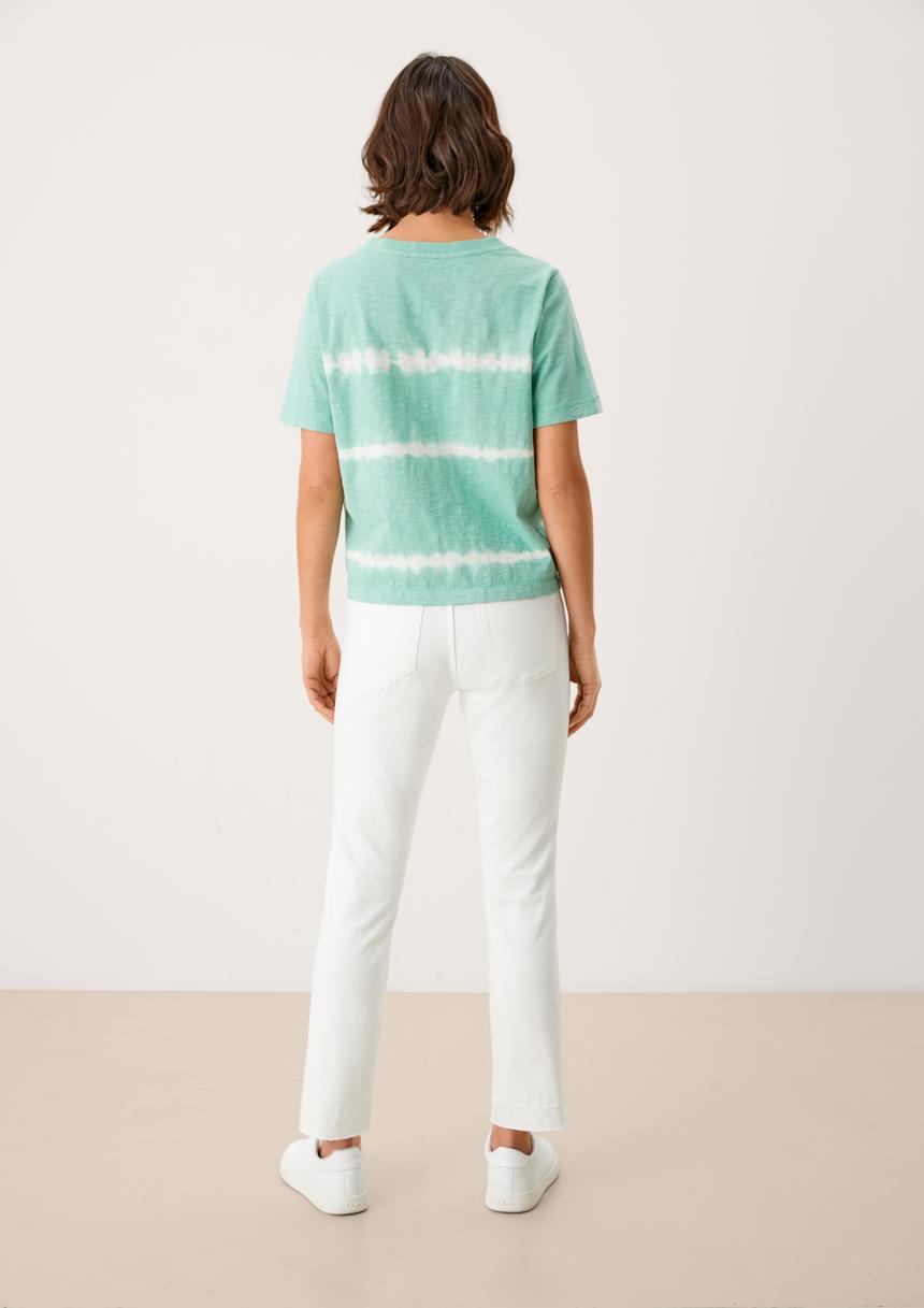 S.Oliver Shirt Mit Batikmuster