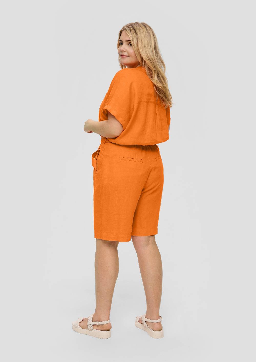 S.Oliver Shorts Aus Leinenmix