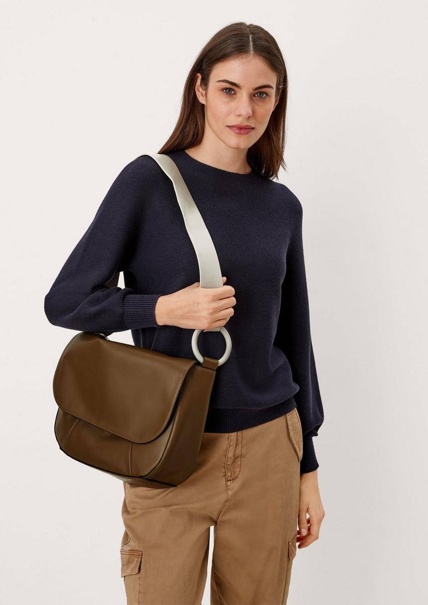 S.Oliver Shoulder Bag In Glattleder-Optik