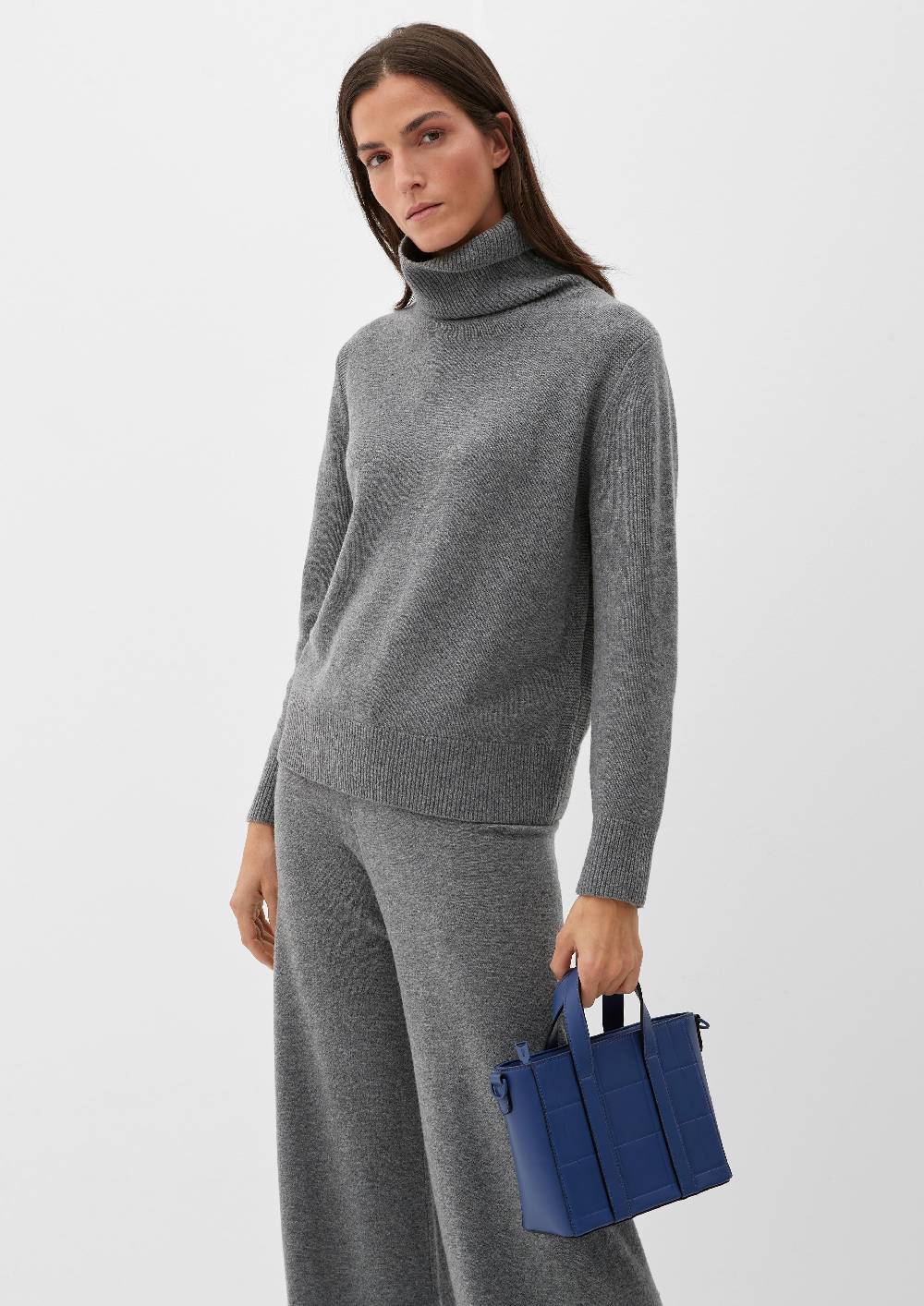 S.Oliver Shoulder Bag Mit Karo-Prägung