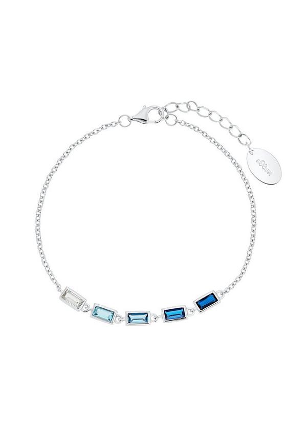 S.Oliver Silber-Armband mit Zirkonia