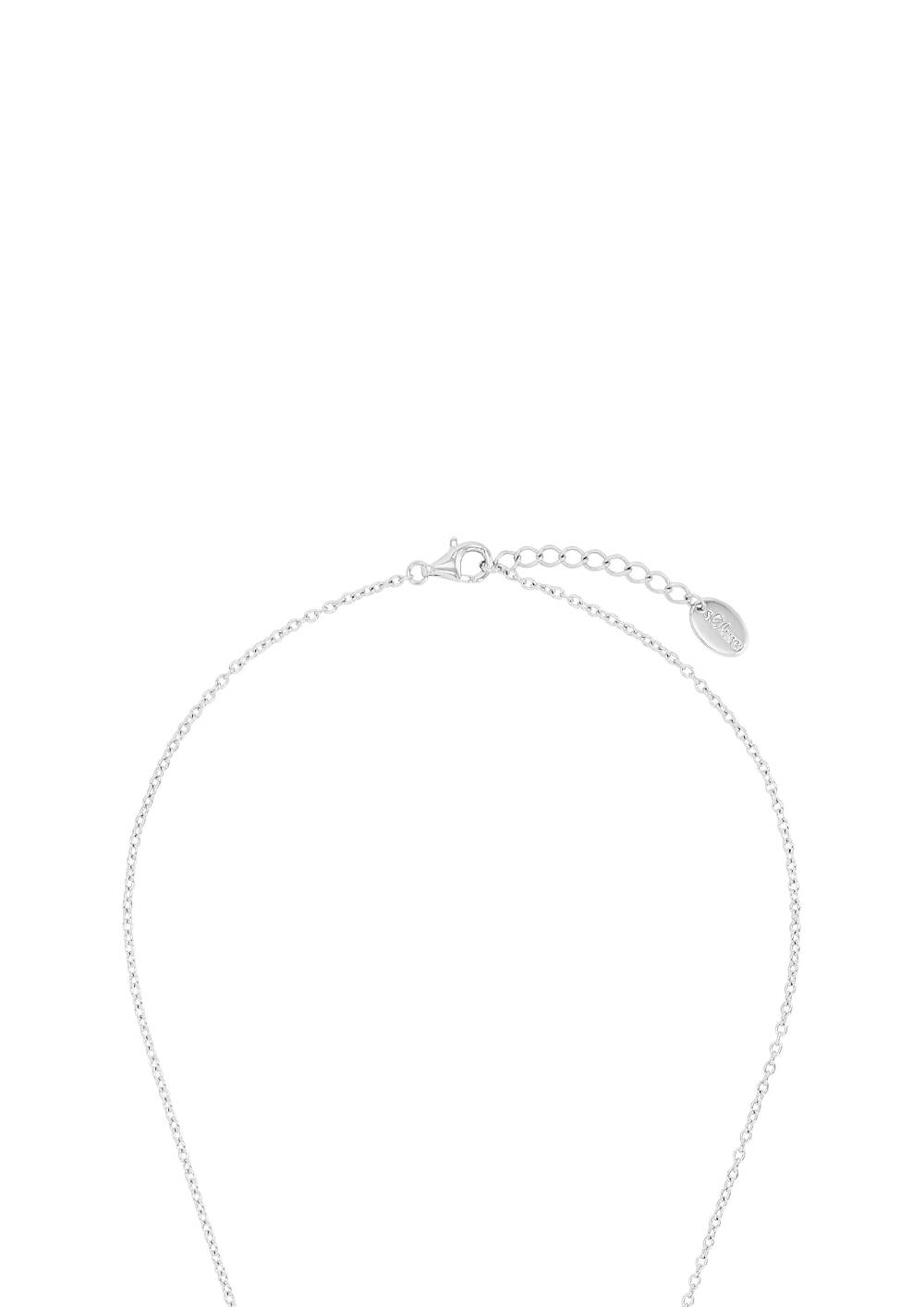 S.Oliver Silber-Halskette Mit Herz-Anhänger