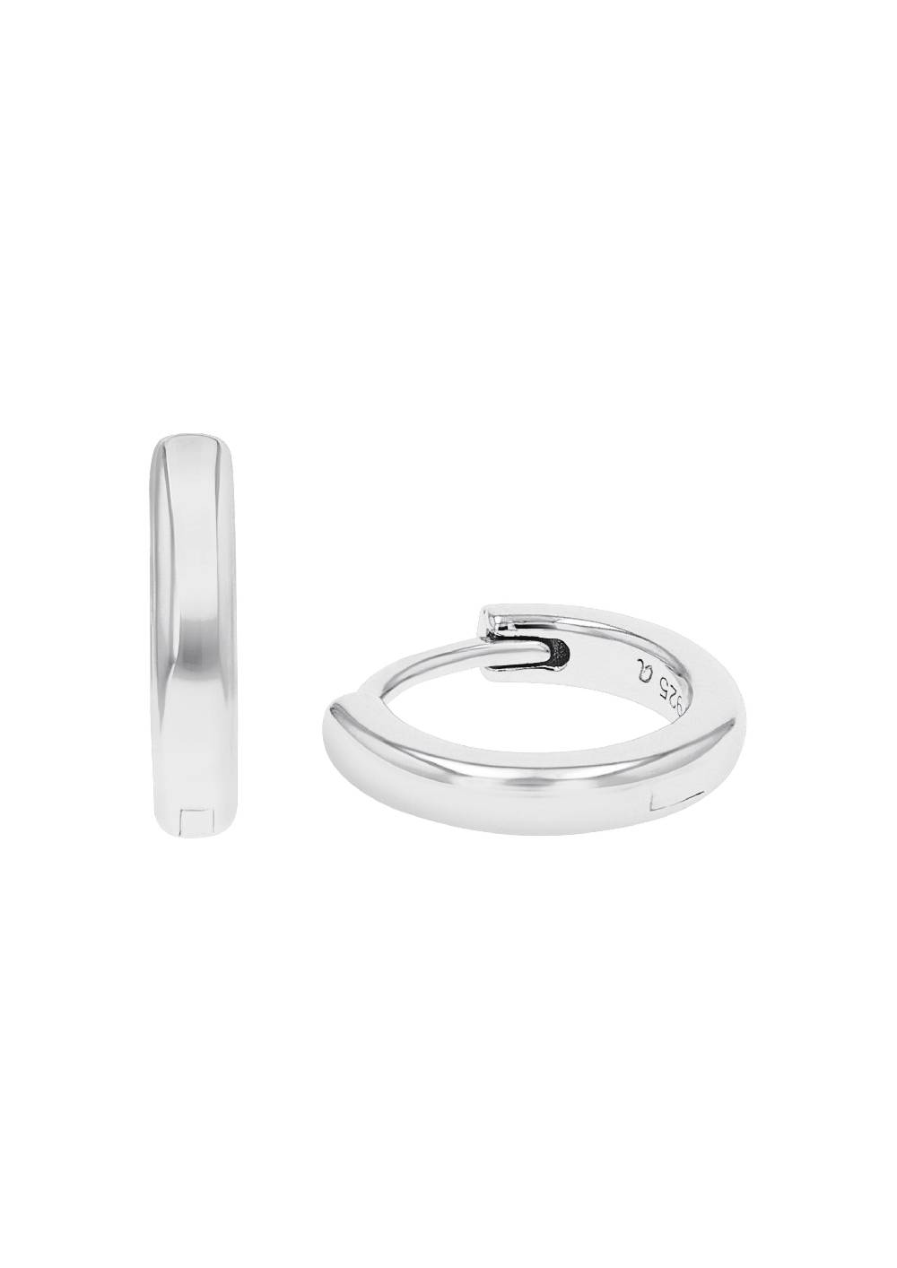 S.Oliver Silber-Ohrstecker In Perlen-Optik