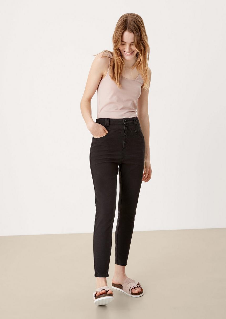 S.Oliver Skinny: Jeans Mit Knopfleiste