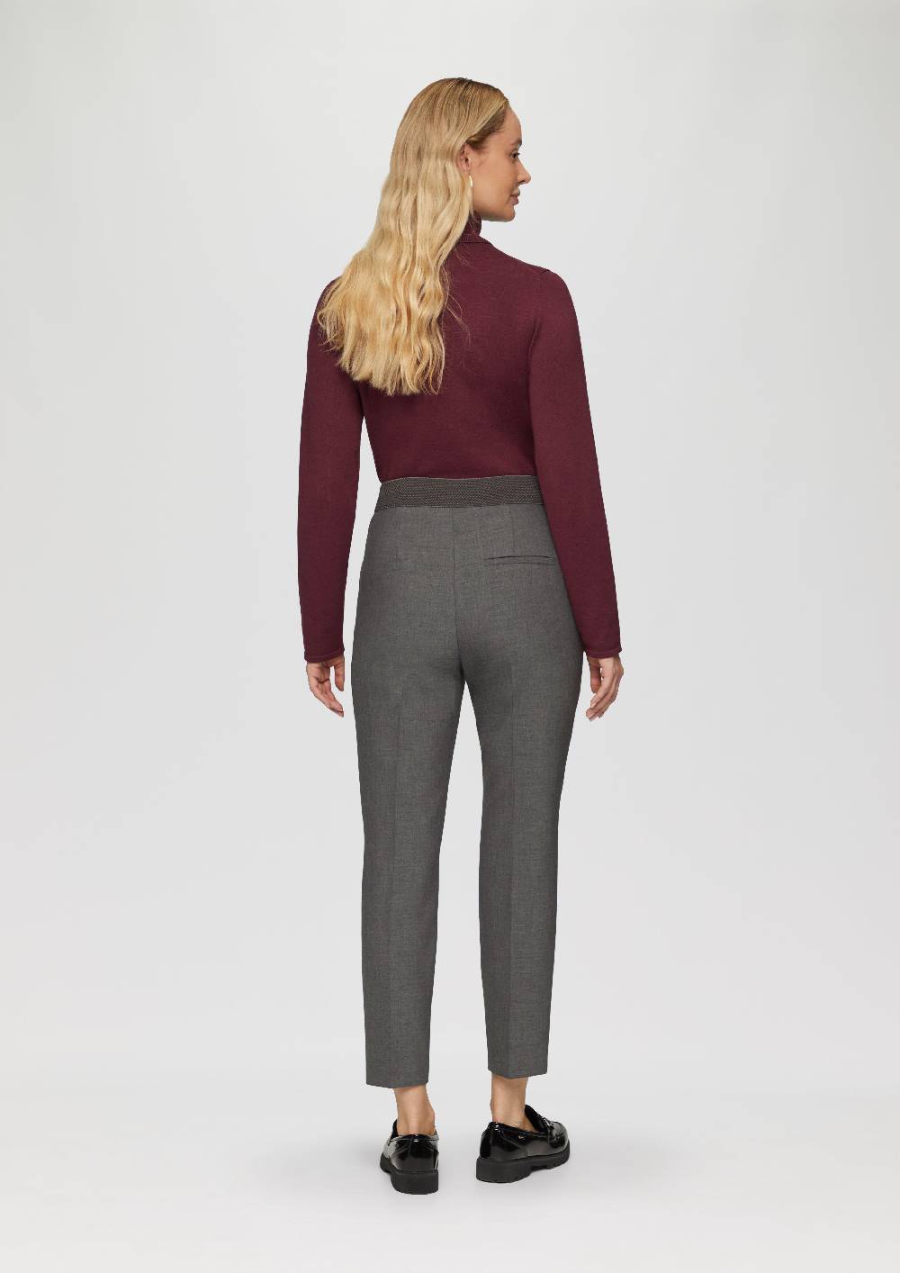 S.Oliver Slim: Cigarette Pants In Ankle-Länge