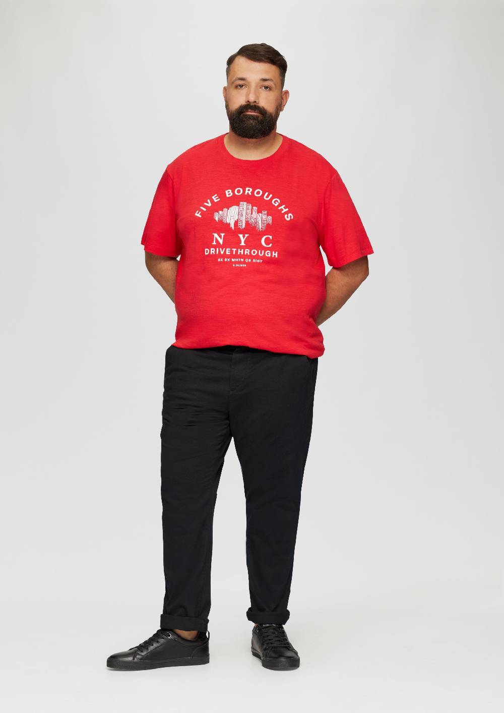 S.Oliver Slim: Elastische Hose Aus Baumwollmix