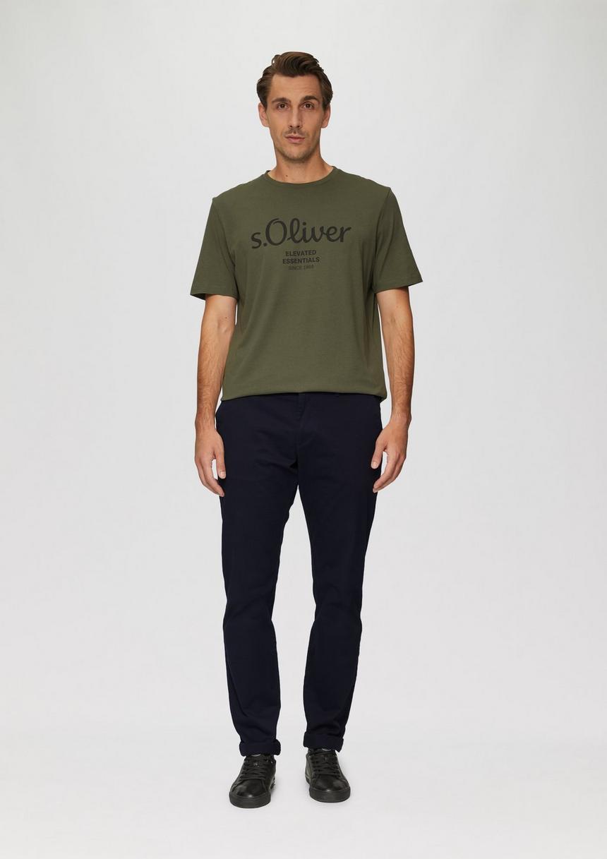 S.Oliver Slim: Elastische Hose Aus Baumwollmix