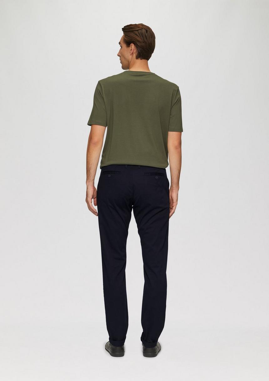 S.Oliver Slim: Elastische Hose Aus Baumwollmix