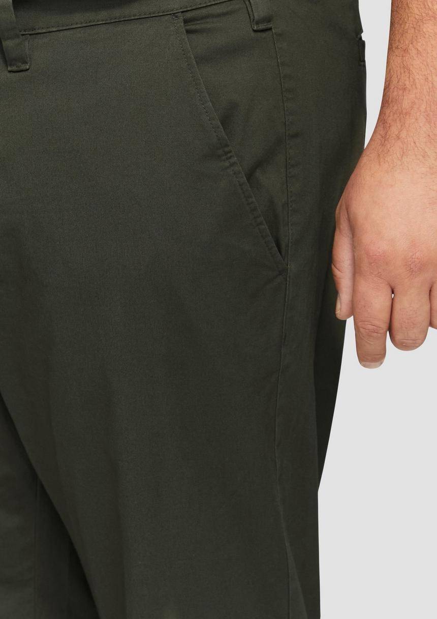 S.Oliver Slim: Elastische Hose Aus Baumwollmix