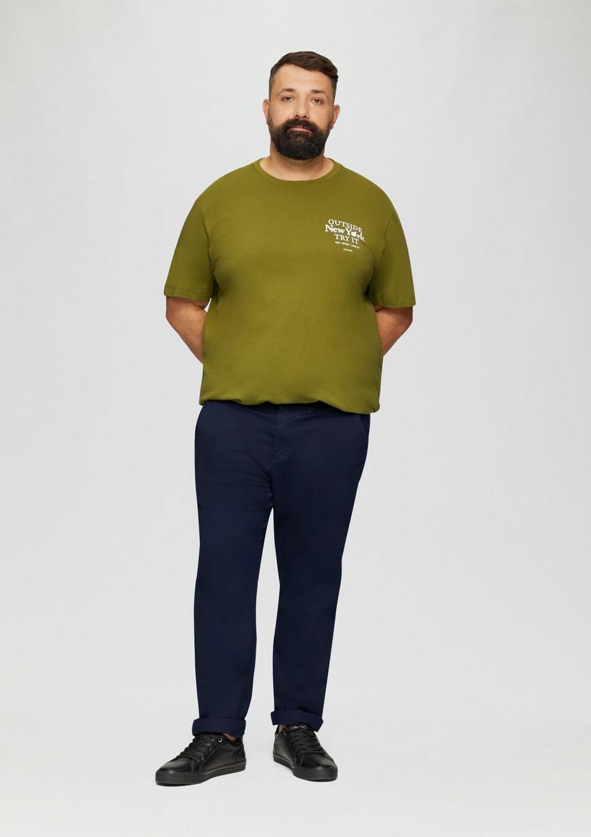 S.Oliver Slim: Elastische Hose Aus Baumwollmix