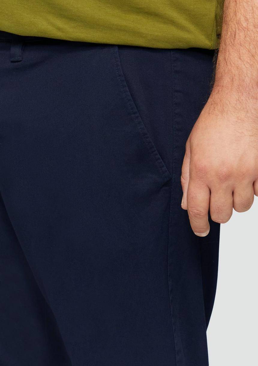 S.Oliver Slim: Elastische Hose Aus Baumwollmix