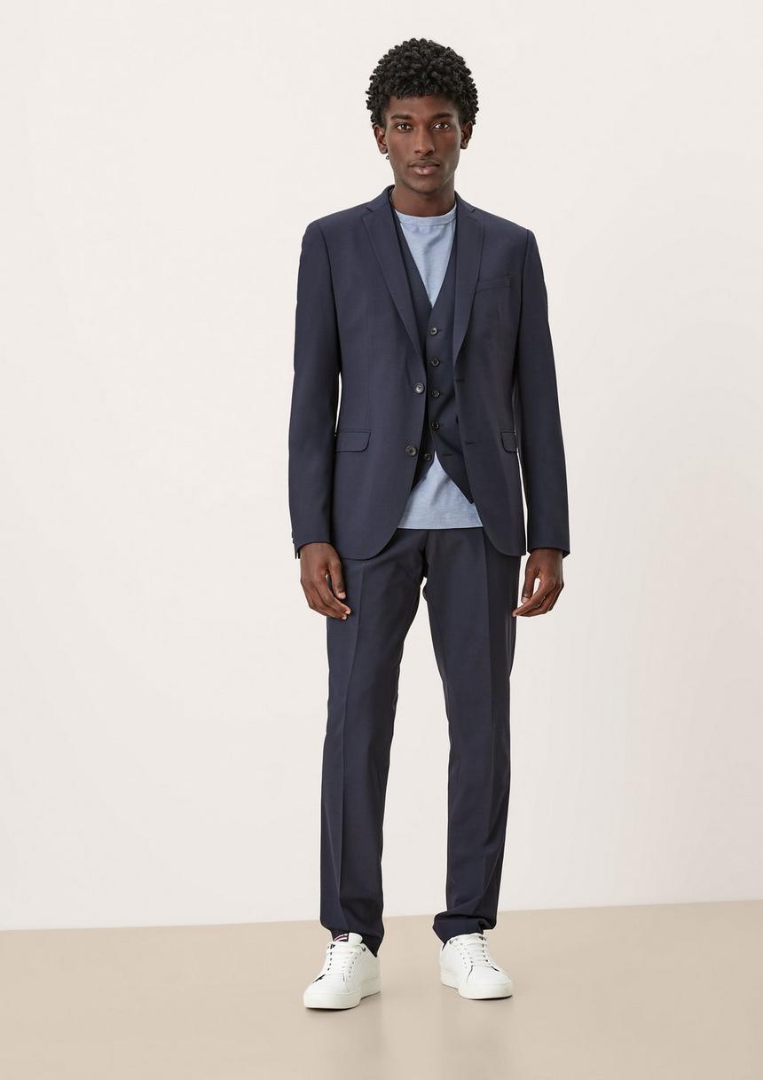 S.Oliver Slim Fit: Sakko Mit Hyperstretch