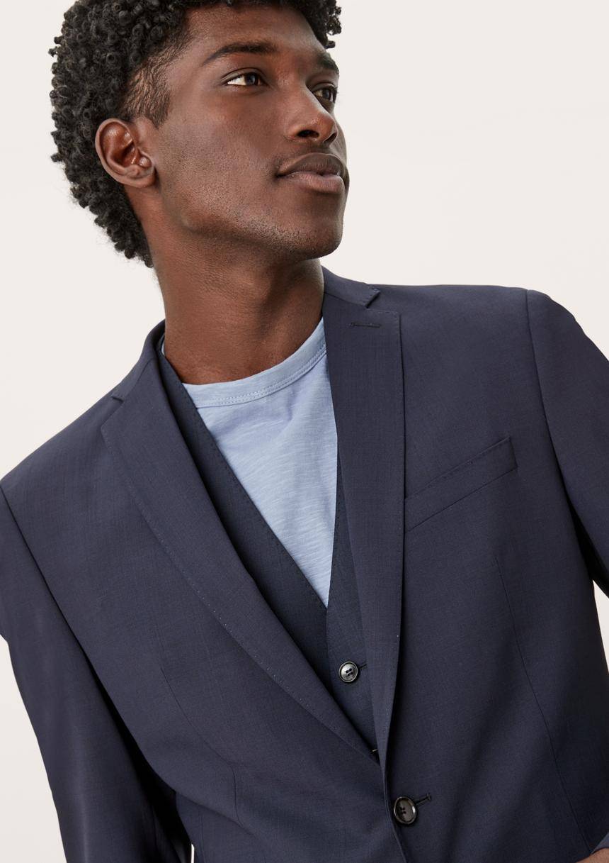 S.Oliver Slim Fit: Sakko Mit Hyperstretch