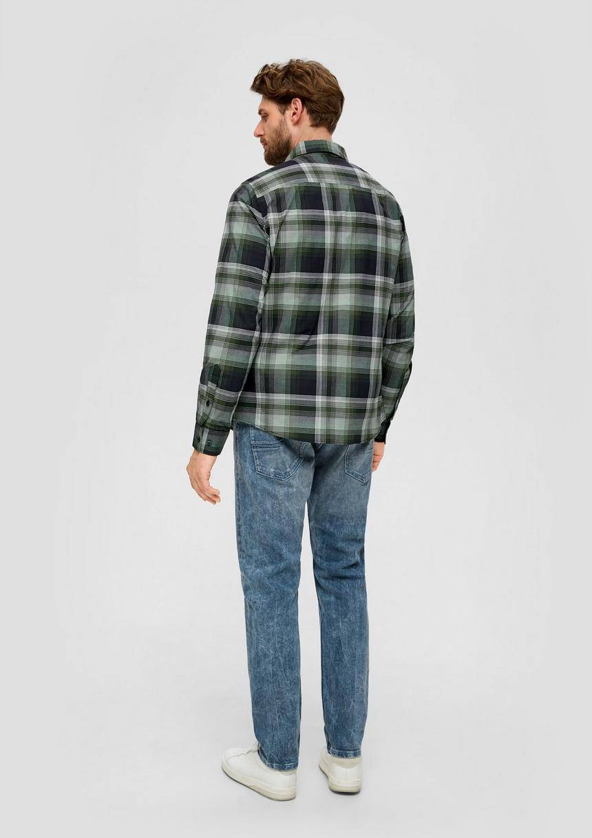 S.Oliver Slim: Hemd Aus Baumwollstretch