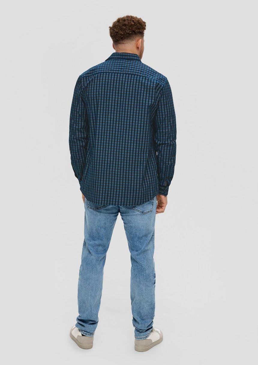 S.Oliver Slim: Hemd Aus Baumwollstretch