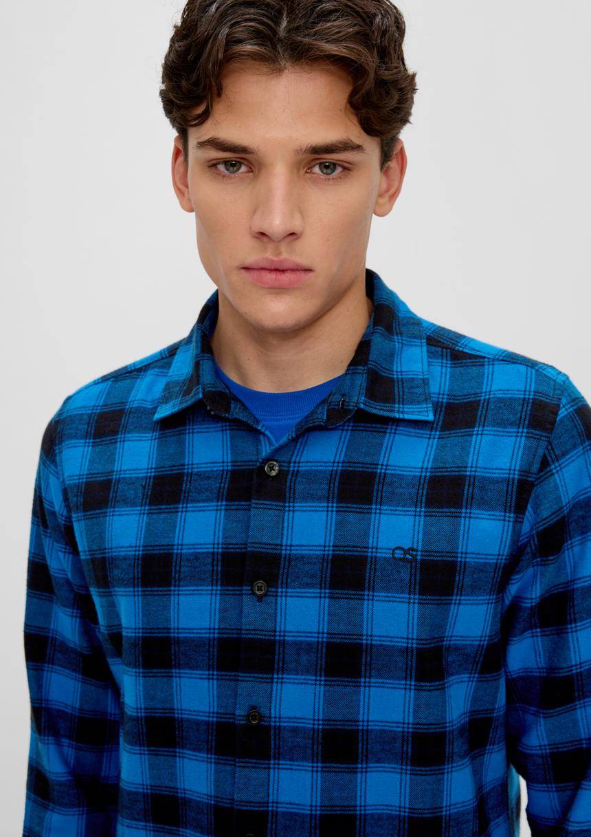 S.Oliver Slim: Hemd Aus Twill