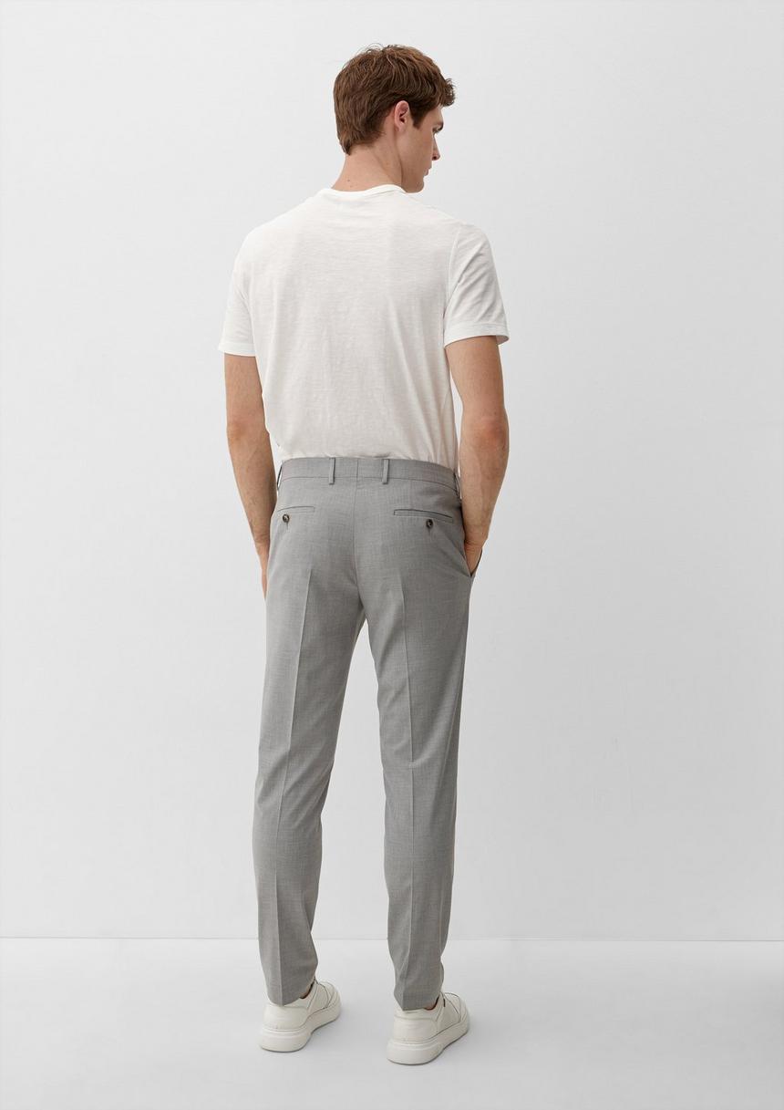 S.Oliver Slim: Hose Aus Viskosemix