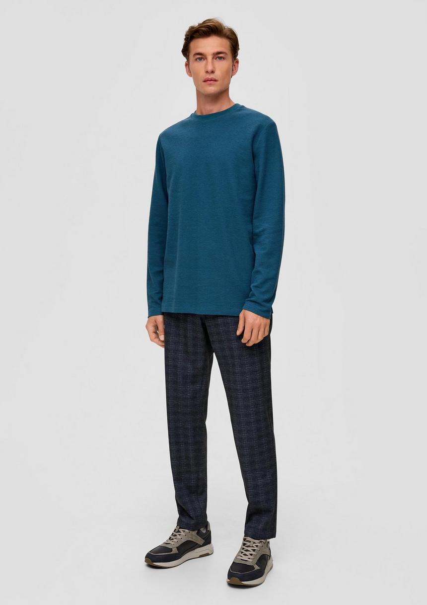 S.Oliver Slim: Hose Mit Alloverprint