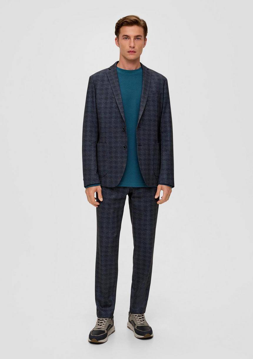 S.Oliver Slim: Hose mit Alloverprint
