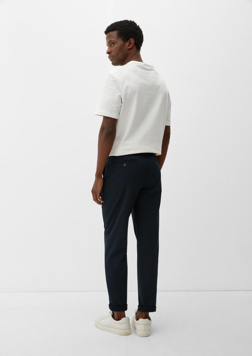 S.Oliver Slim: Joggsuit-Hose Aus Stretch-Jersey