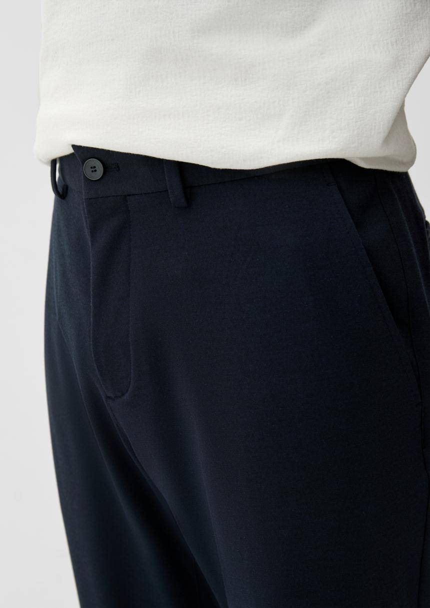 S.Oliver Slim: Joggsuit-Hose Aus Stretch-Jersey