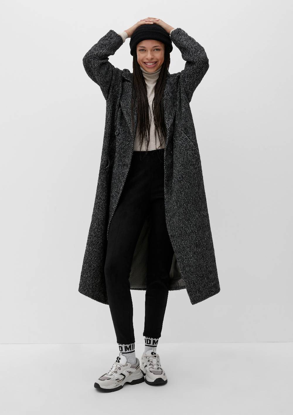 S.Oliver Slim: Leggins Aus Lederimitat