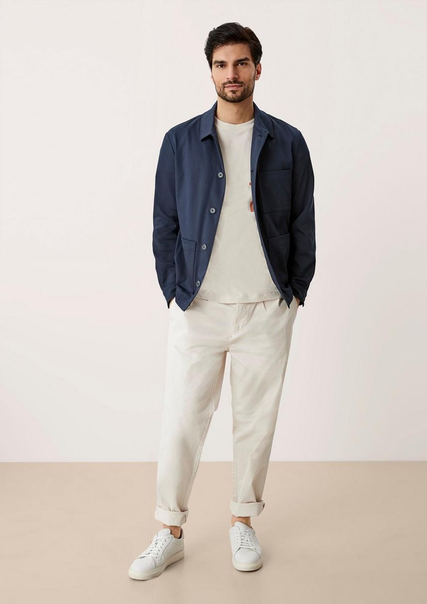 S.Oliver Slim: Overshirt Aus Baumwollmix