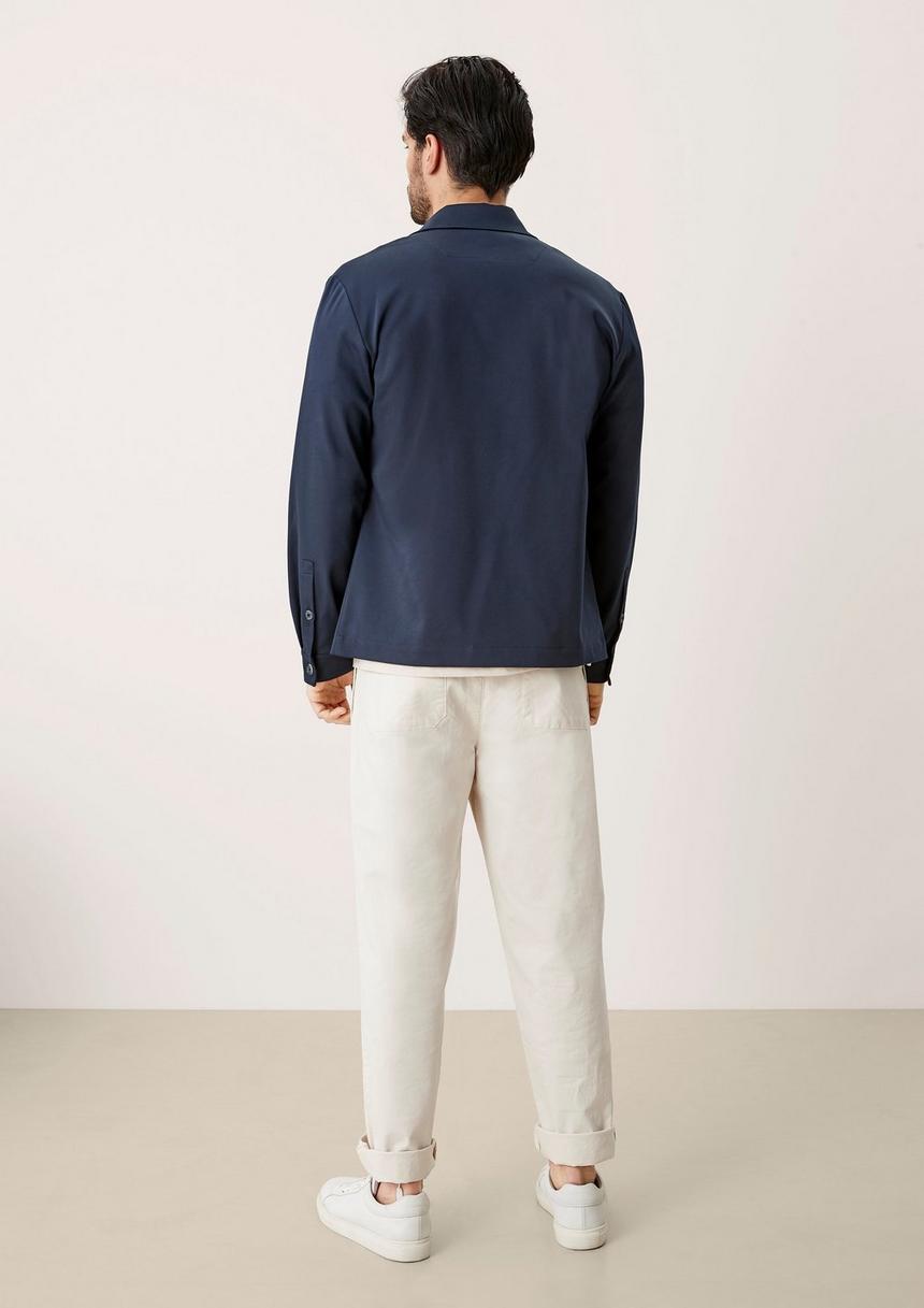 S.Oliver Slim: Overshirt Aus Baumwollmix