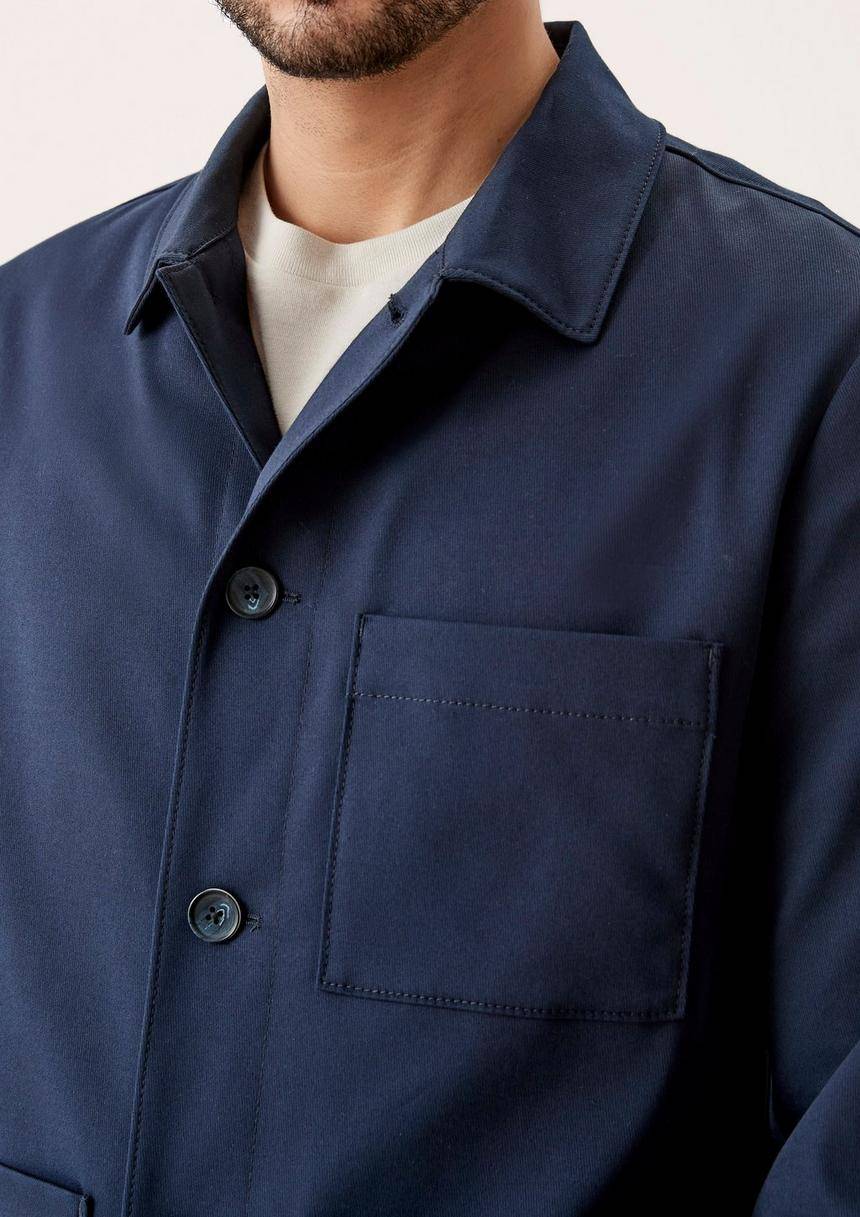 S.Oliver Slim: Overshirt Aus Baumwollmix