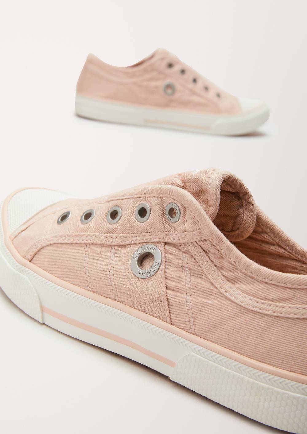 S.Oliver Slipper Aus Canvas