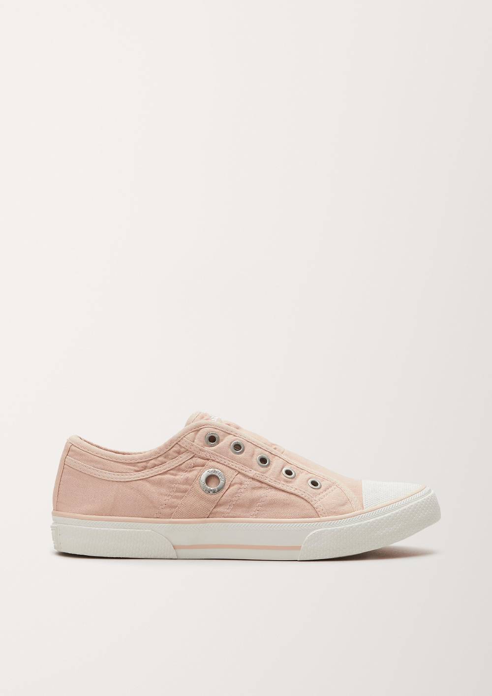 S.Oliver Slipper Aus Canvas