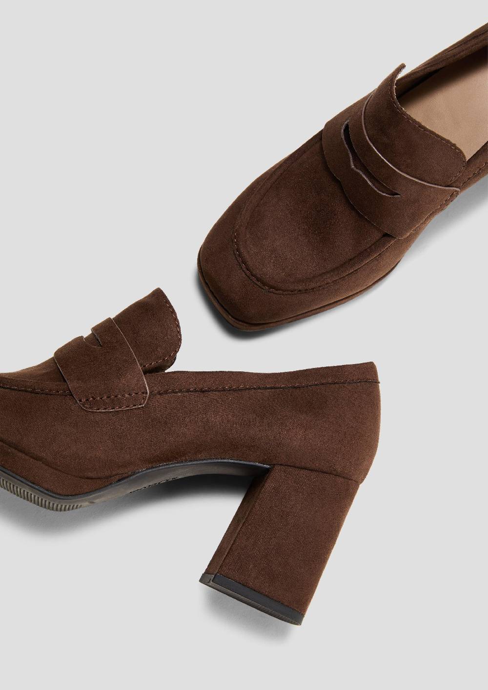 S.Oliver Slipper In Veloursleder-Optik