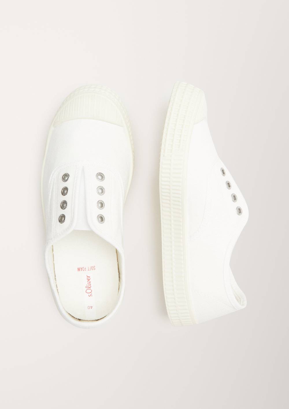 S.Oliver Slipper Mit Struktursohle