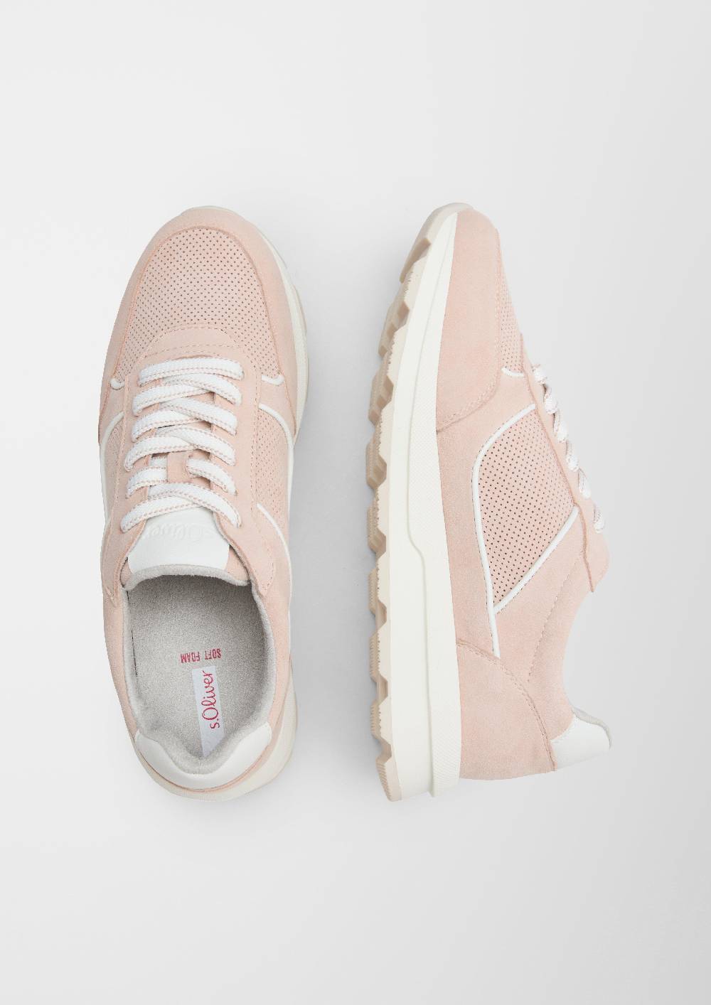 S.Oliver Sneaker Aus Rindleder