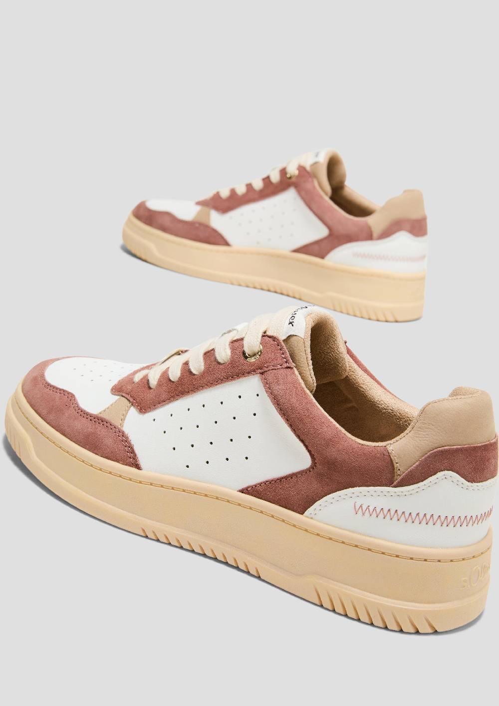 S.Oliver Sneaker In Colour-Blocking-Optik