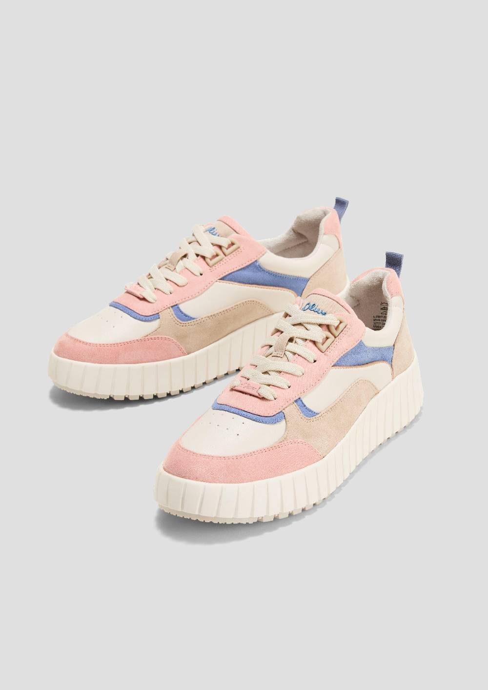 S.Oliver Sneaker In Colour-Blocking-Optik