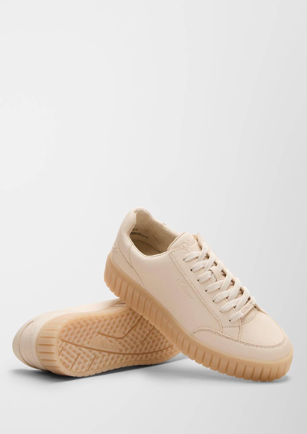 S.Oliver Sneaker In Leder-Optik