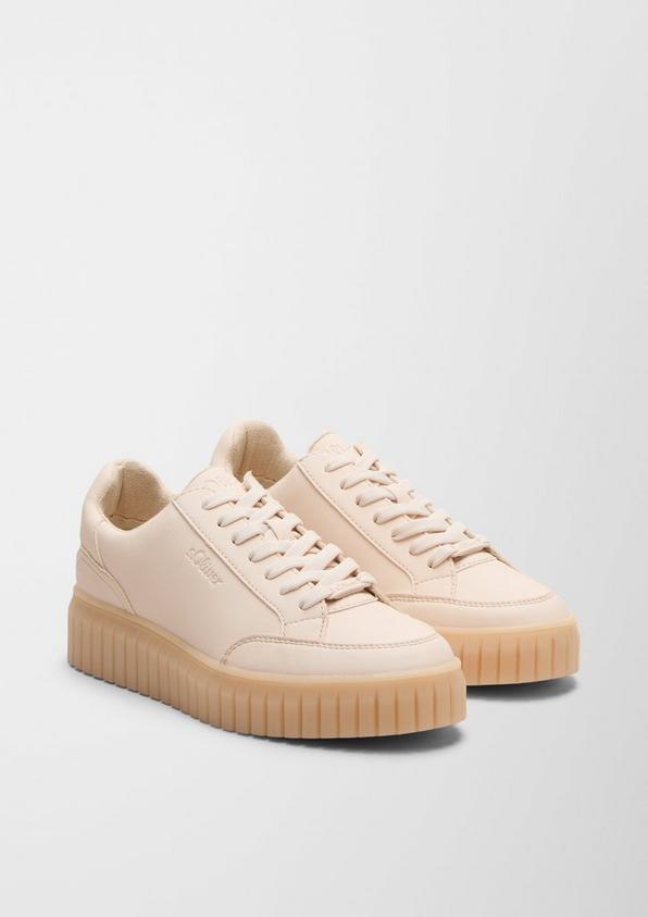 S.Oliver Sneaker in Leder-Optik