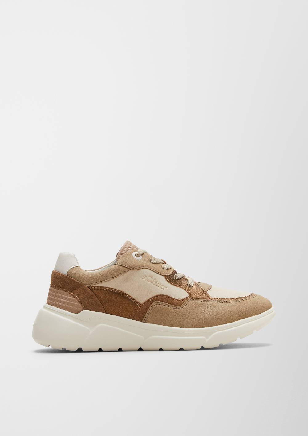 S.Oliver Sneaker In Leder-Optik